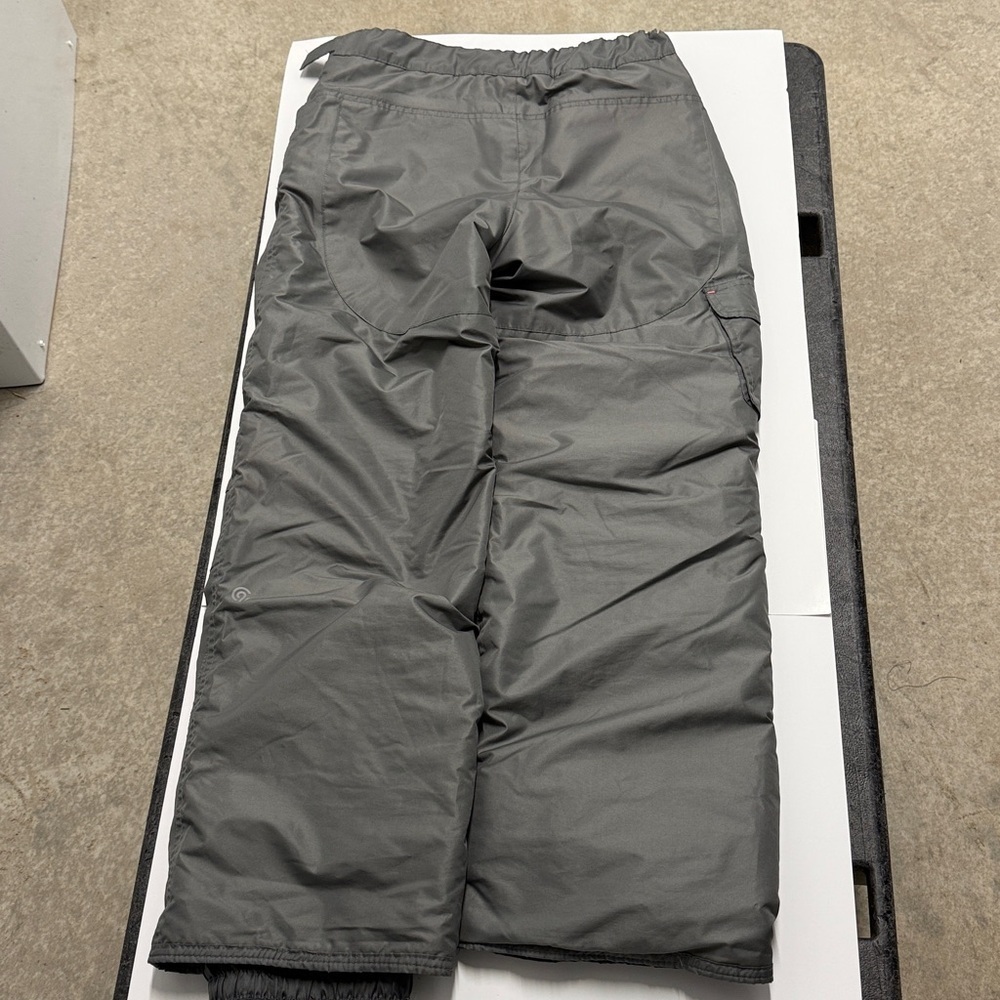 C9 by Champion Girls’ Ski Pants – Gray with Pink Trim, Size XL - Picture 5 of 6